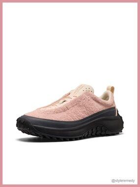 Retro Hiking Sneakers with Luftcell Footbed and High Traction Rubber Sole